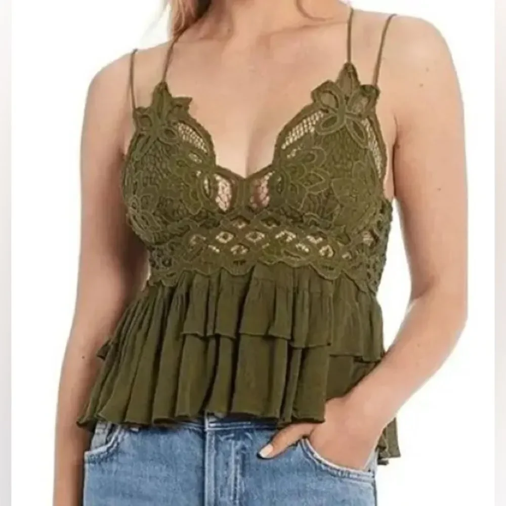 FREE PEOPLE Adella Cami Tank Top